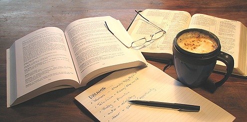 coffee and books