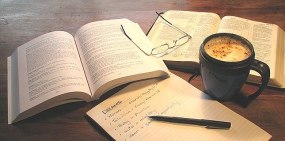 coffee and books